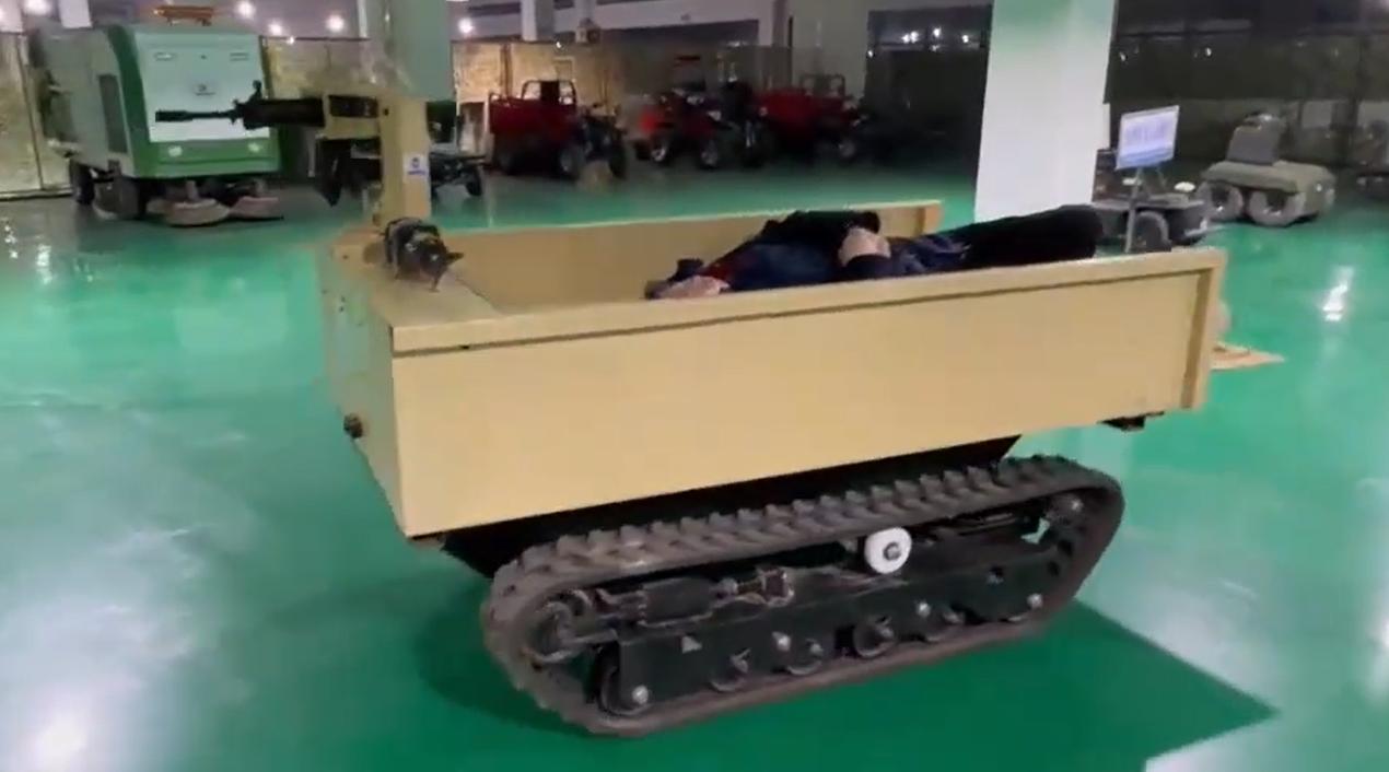 傷員救援無人車犀牛007